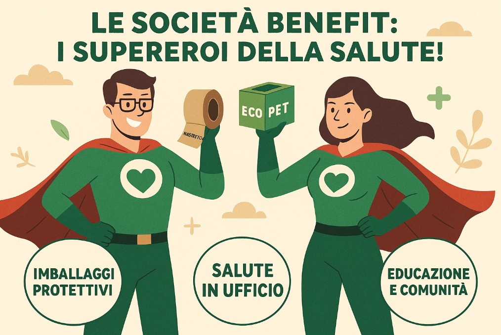 Le Società Benefit: I Supereroi della Salute!